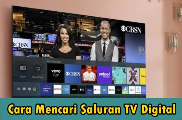 Cara Mencari Saluran TV Digital Dijamin Siaran Jernih